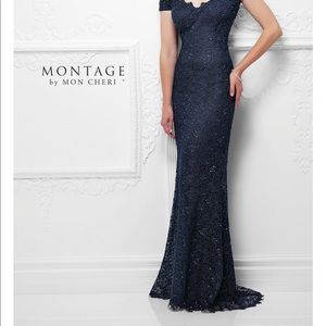 Mon Cheri lace dress